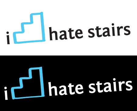 I hate stairs t-shirt preview